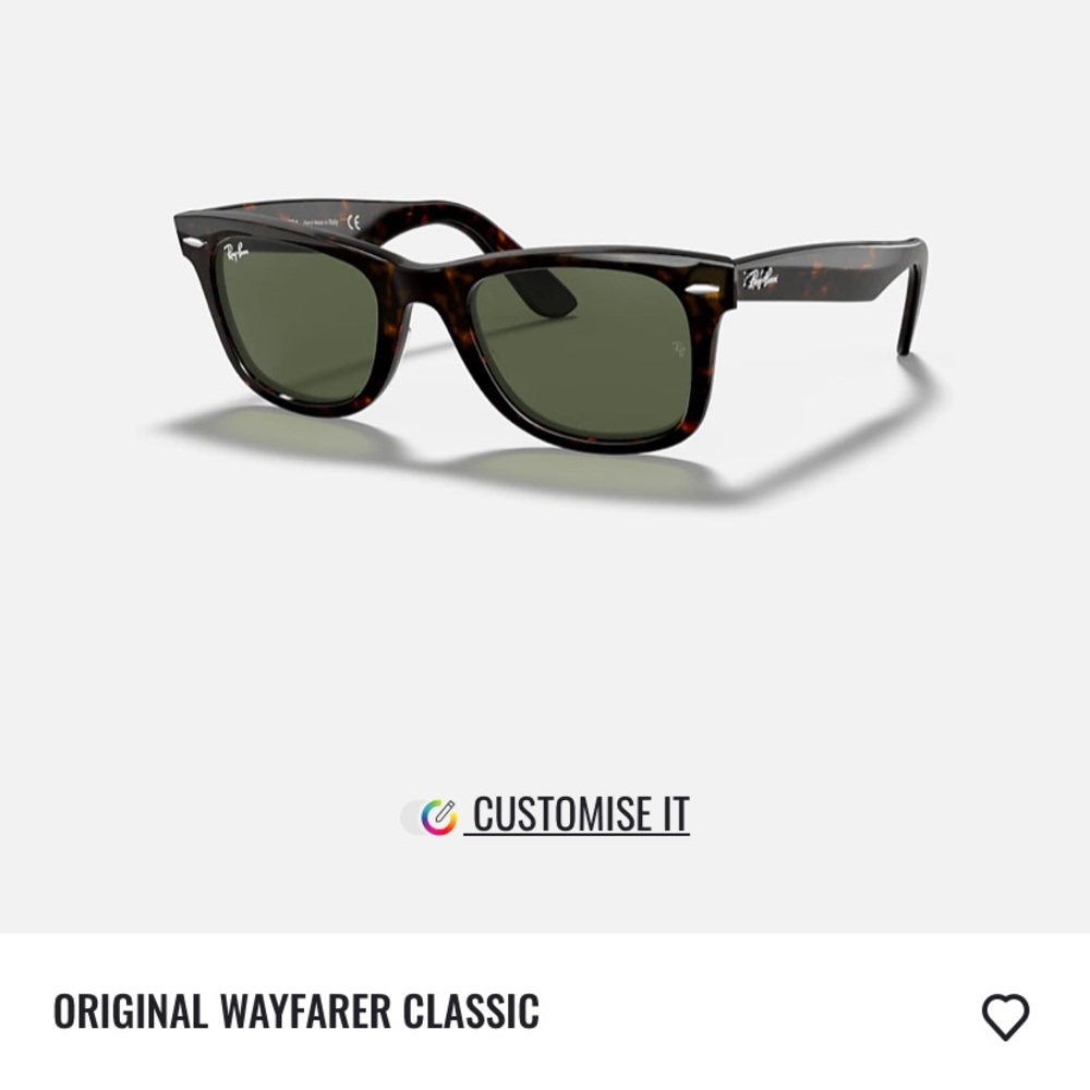 Rayban wayfarer sunglasses